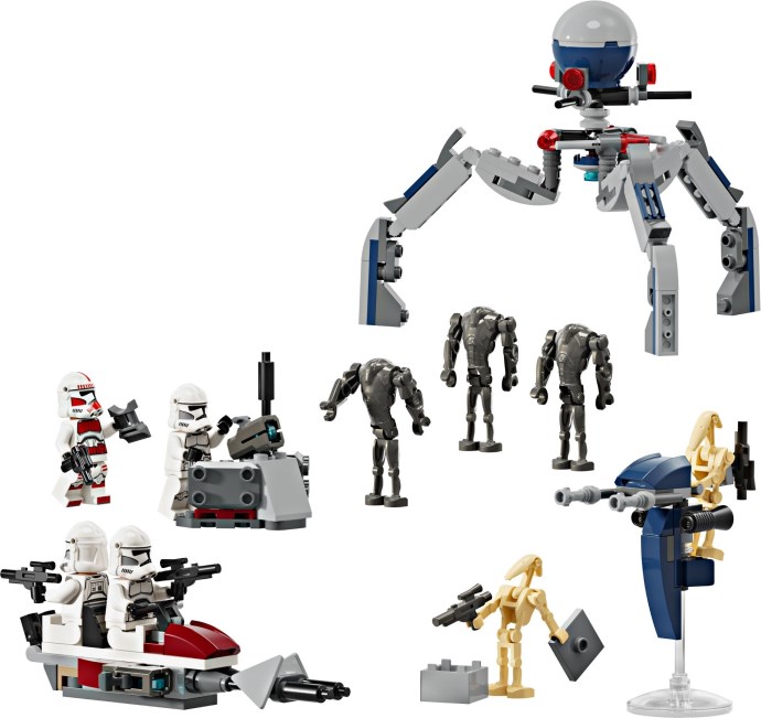 LEGO 75372 Clone Trooper & Battle Droid Battle Pack