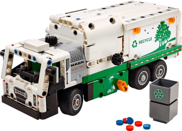 LEGO 42167 Mack LR Electric Garbage Truck