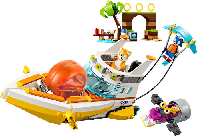 LEGO 76997 Tails' Adventure Boat