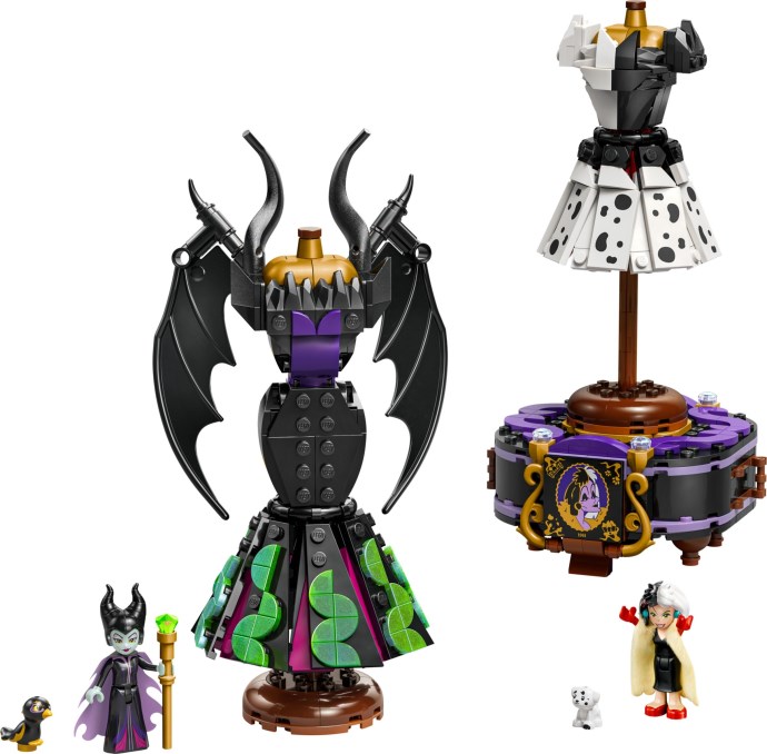 LEGO 43262 Maleficent's and Cruella De Vil's Dresses