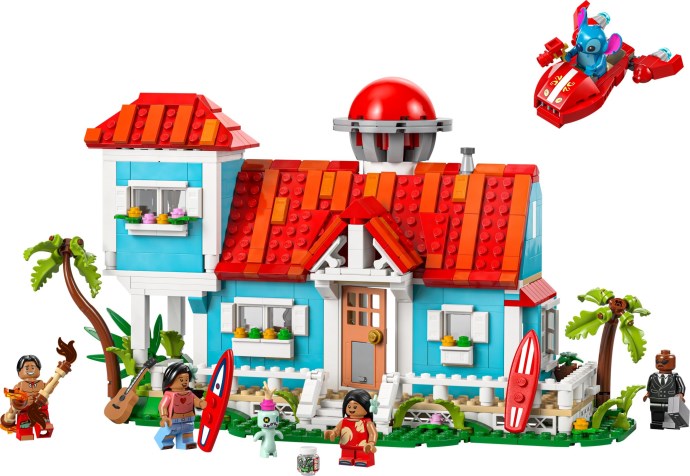 LEGO 43268 Lilo and Stitch Beach House