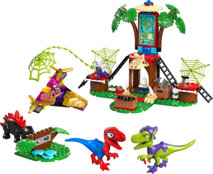 LEGO 11200 Spidey and Gobby's Raptor Battle at Tree House HQ