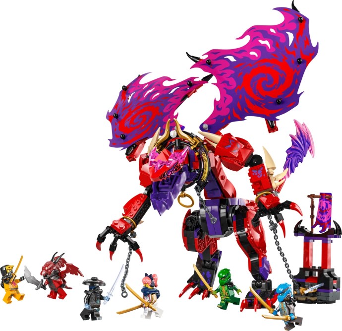 LEGO 71832 Thunderfang Dragon of Chaos