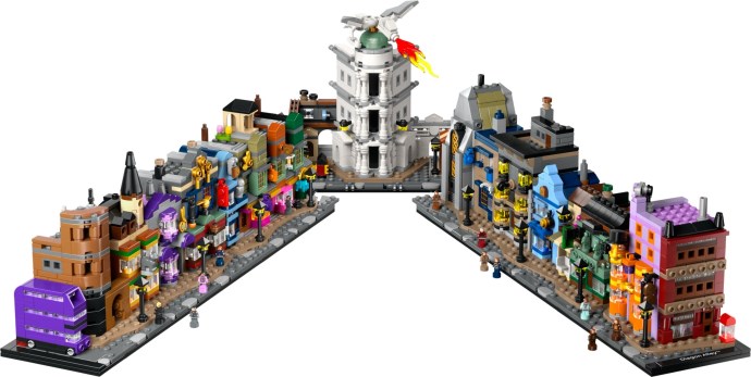 LEGO 76444 Diagon Alley Wizarding Shops