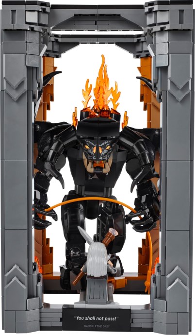 LEGO 10367 The Lord of the Rings: Balrog Book Nook