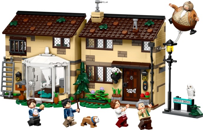 LEGO 76451 Privet Drive: Aunt Marge's Visit