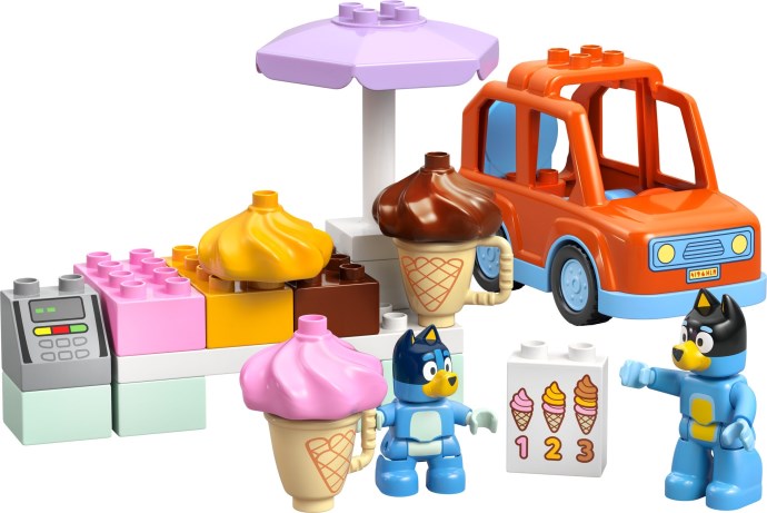 LEGO 10458 Ice Cream Trip with Bluey