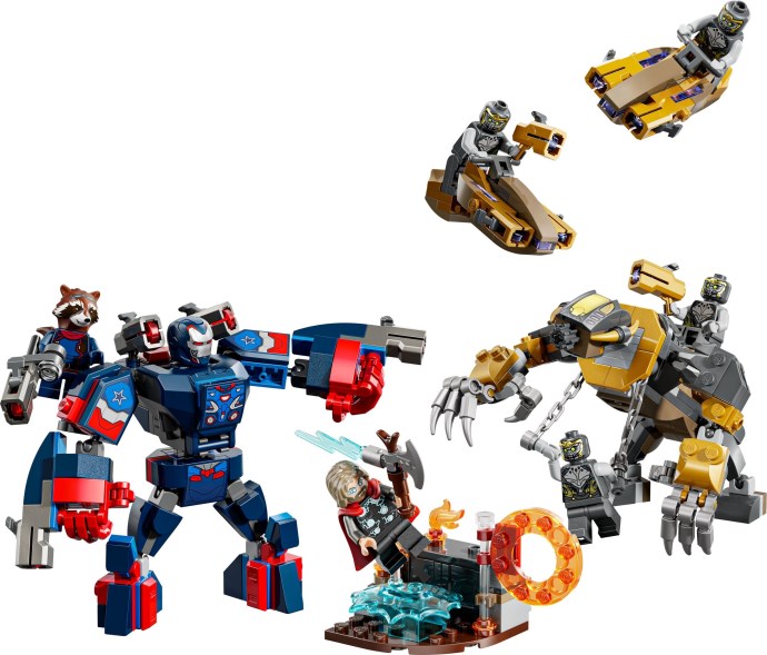 LEGO 76322 Avengers: Endgame Thor vs. Chitauri