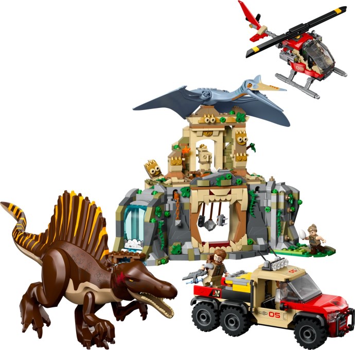 LEGO 76976 Spinosaurus & Quetzalcoatlus Air Mission