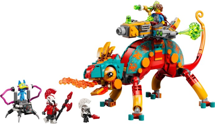 LEGO 71492 Mateo's Fire Chameleon