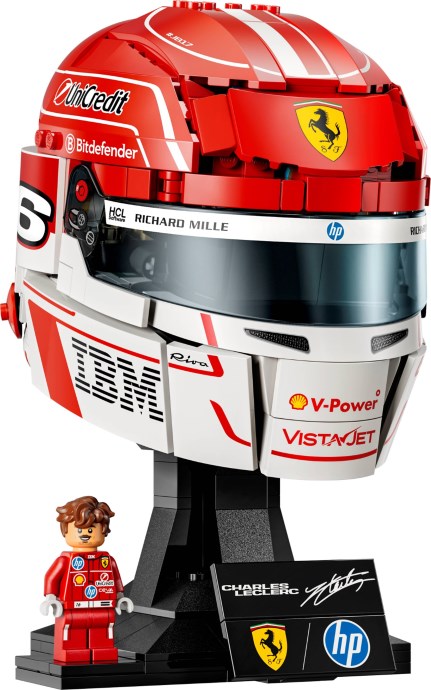 LEGO 43014 Scuderia Ferrari HP Charles Leclerc Helmet