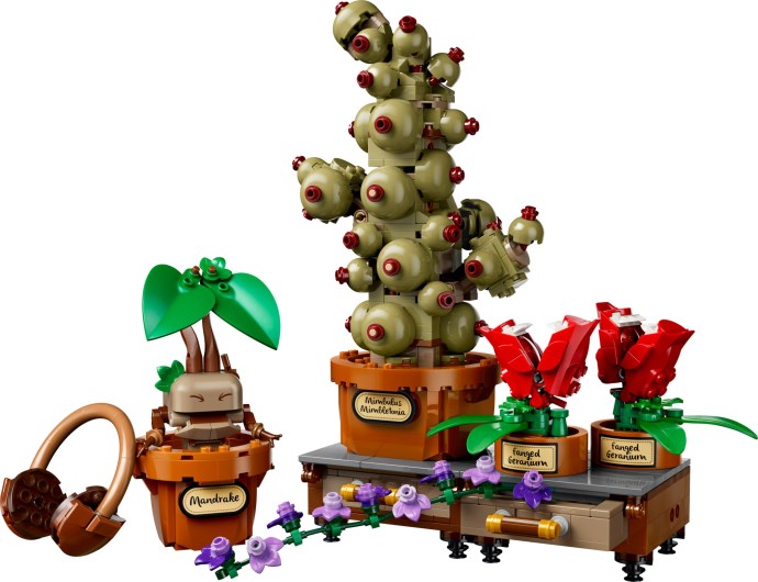 LEGO 76474 Hogwarts Herbology Plants