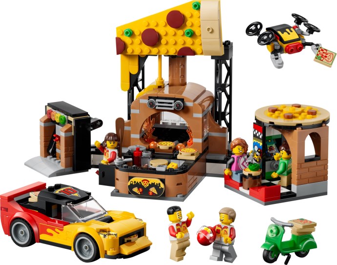 LEGO 60496 Pizza Delivery Experience