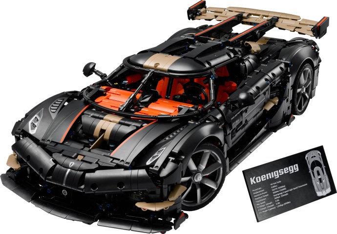 LEGO 42232 Koenigsegg Sadair's Spear Megacar