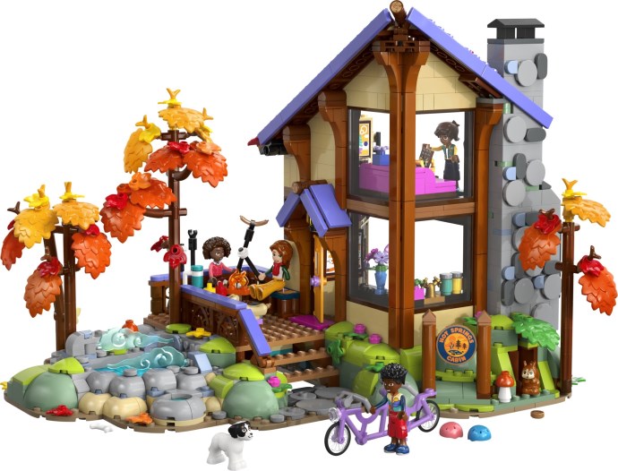 LEGO 42705 Cosy Fall Forest Cabin